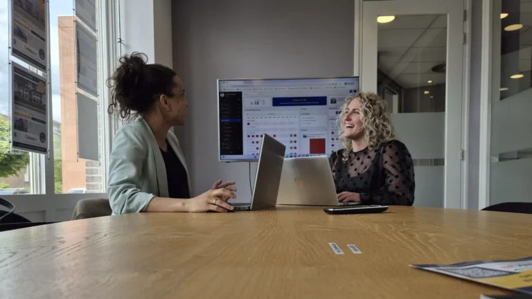 Jaleesa in gesprek