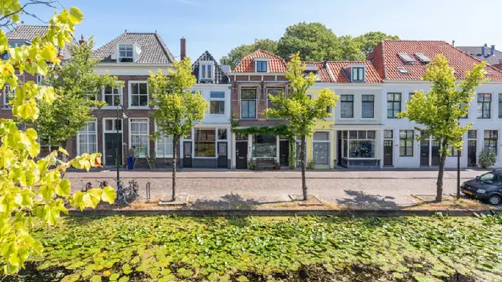 Huizen op een rij